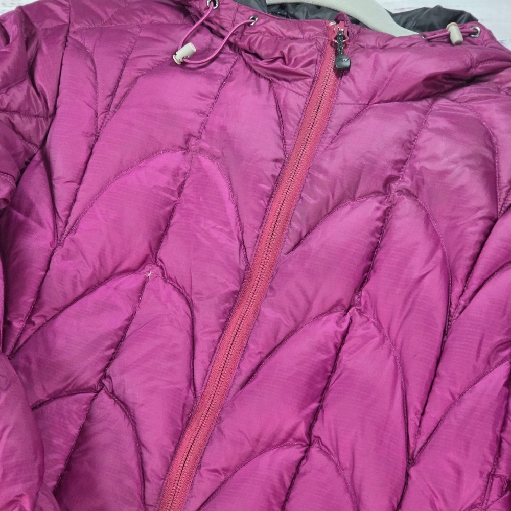 Outdoor Research Puffer Jacket Womens XS Purple Good Goose Down Quilted Coat